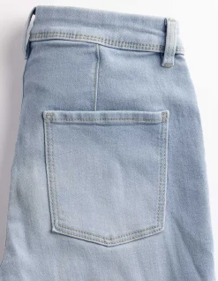 Caprihose - Skinny Fit - hellblau