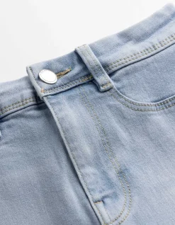 Caprihose - Skinny Fit - hellblau