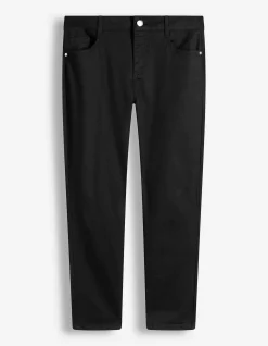 Caprihose - Twill - schwarz