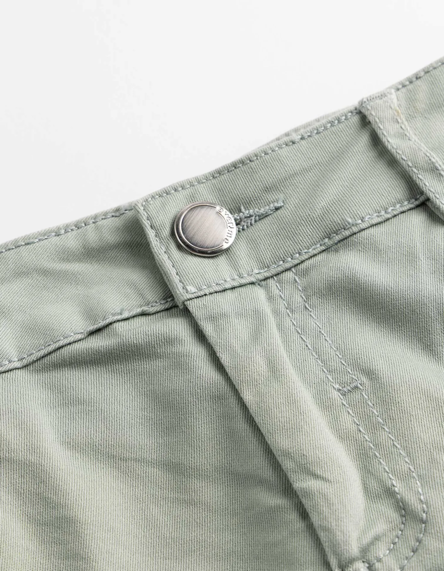 Caprihose - Twill - türkis