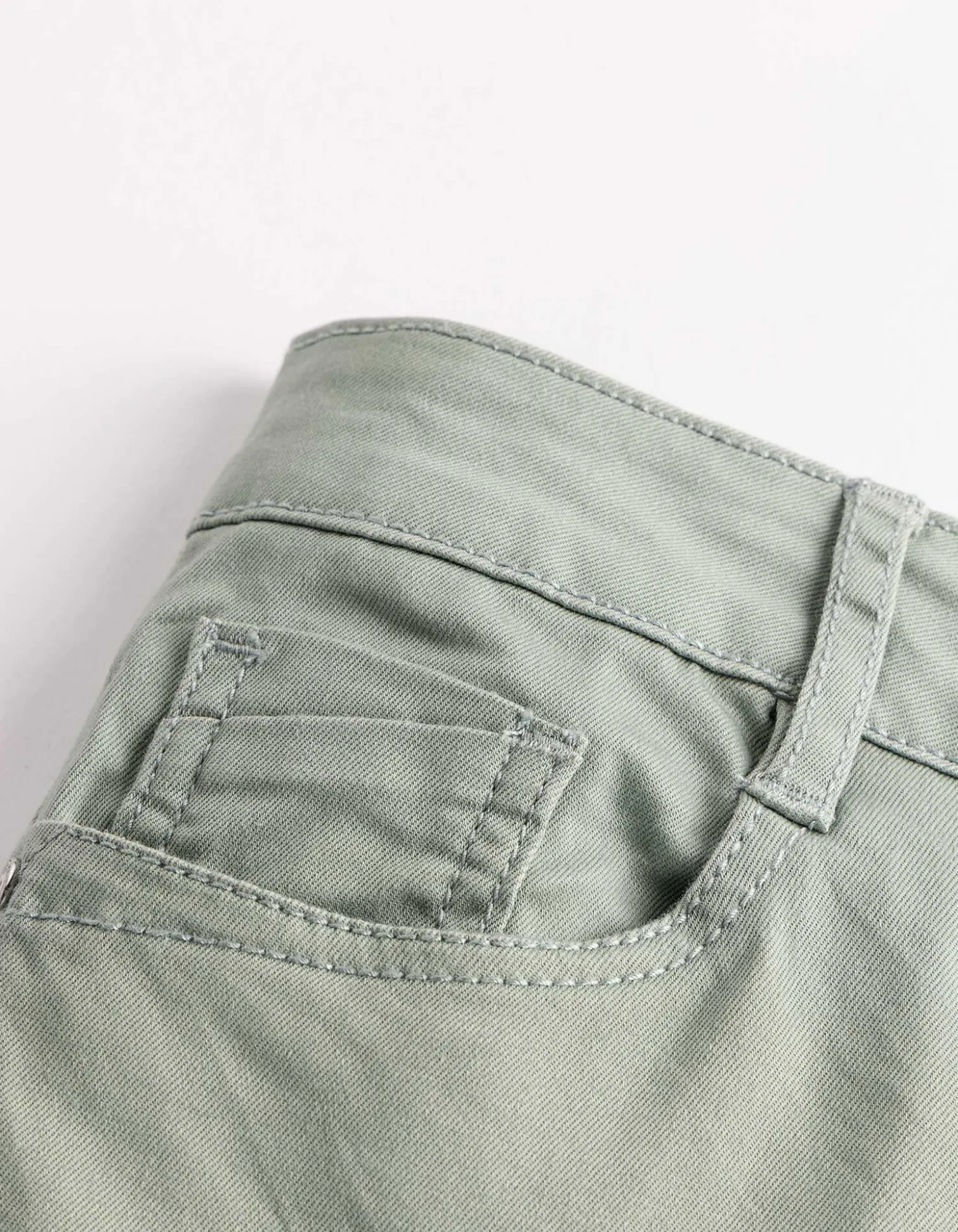 Caprihose - Twill - türkis