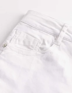 Caprihose - Twill - weiß