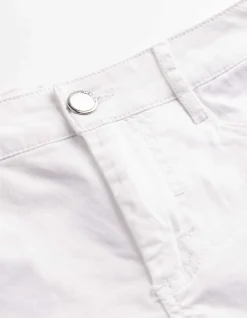 Caprihose - Twill - weiß