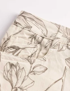 Caprihose - Twill - weiß