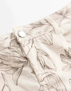 Caprihose - Twill - weiß
