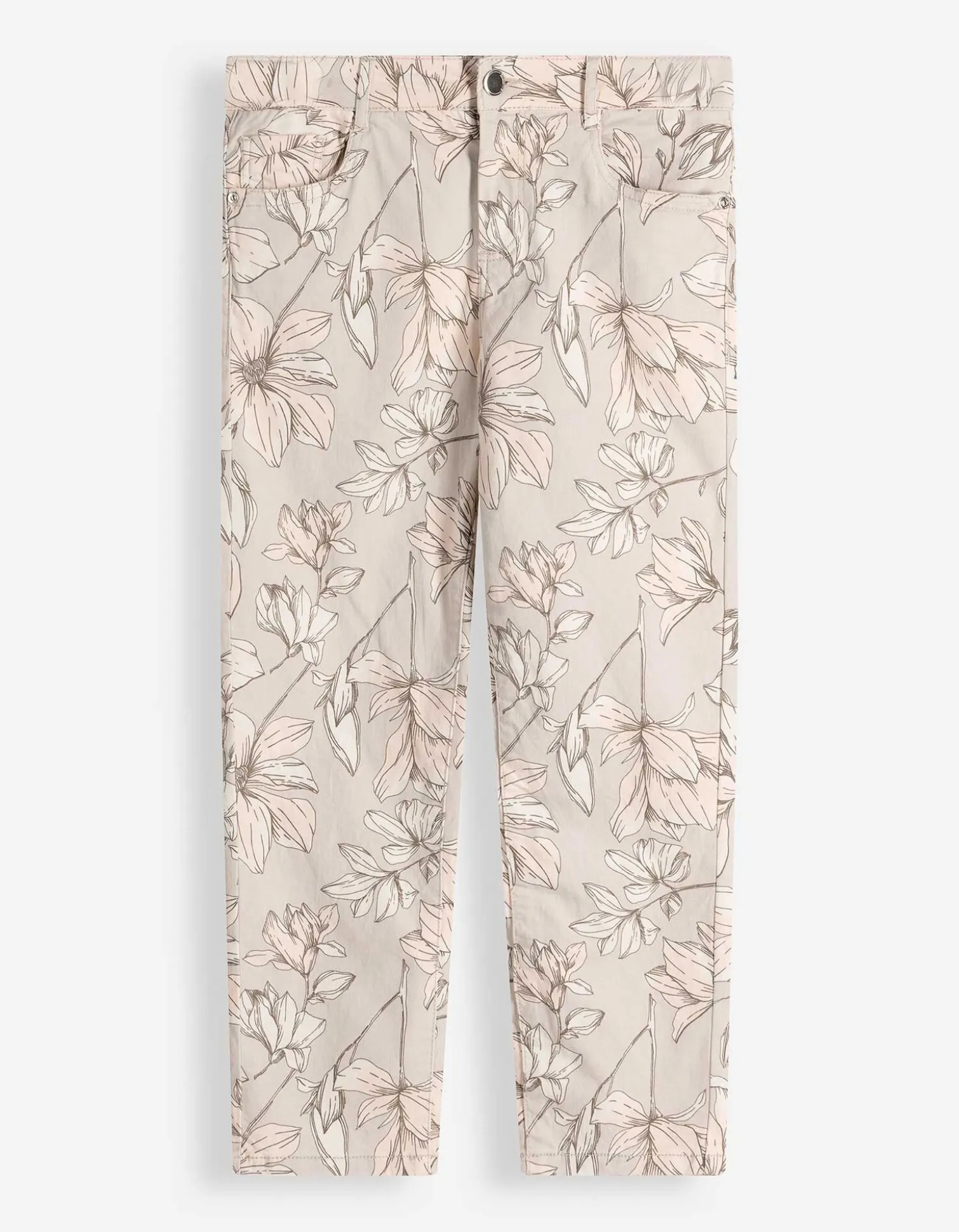 Caprihose - Twill - weiß