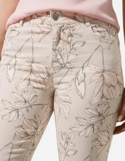 Caprihose - Twill - weiß