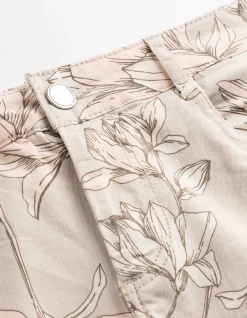 Caprihose - Twill - weiß