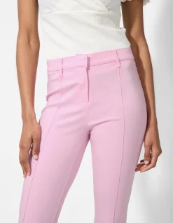 Caprihose - Viskose-Mix - rosa