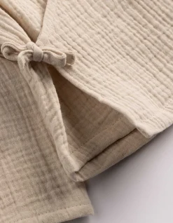 Cardigan - Musselin - beige