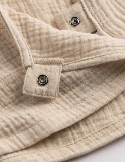 Cardigan - Musselin - beige