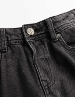 Cargohose - Aufgesetze Taschen - schwarz