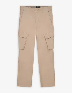 Cargohose - Cargotaschen - beige