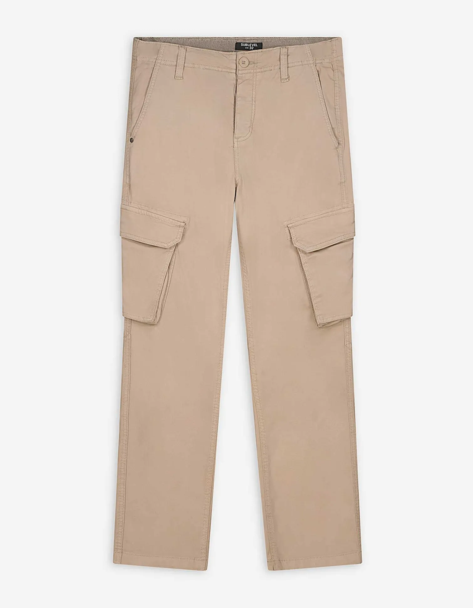 Cargohose - Cargotaschen - beige