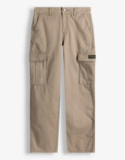 Cargohose - Loose Fit - beige
