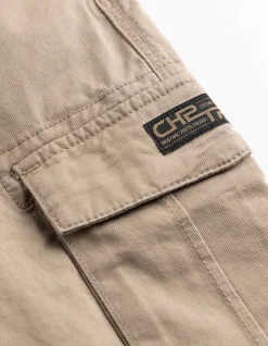 Cargohose - Loose Fit - beige