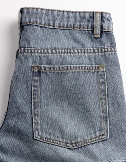 Cargohose - Loose Fit - blau