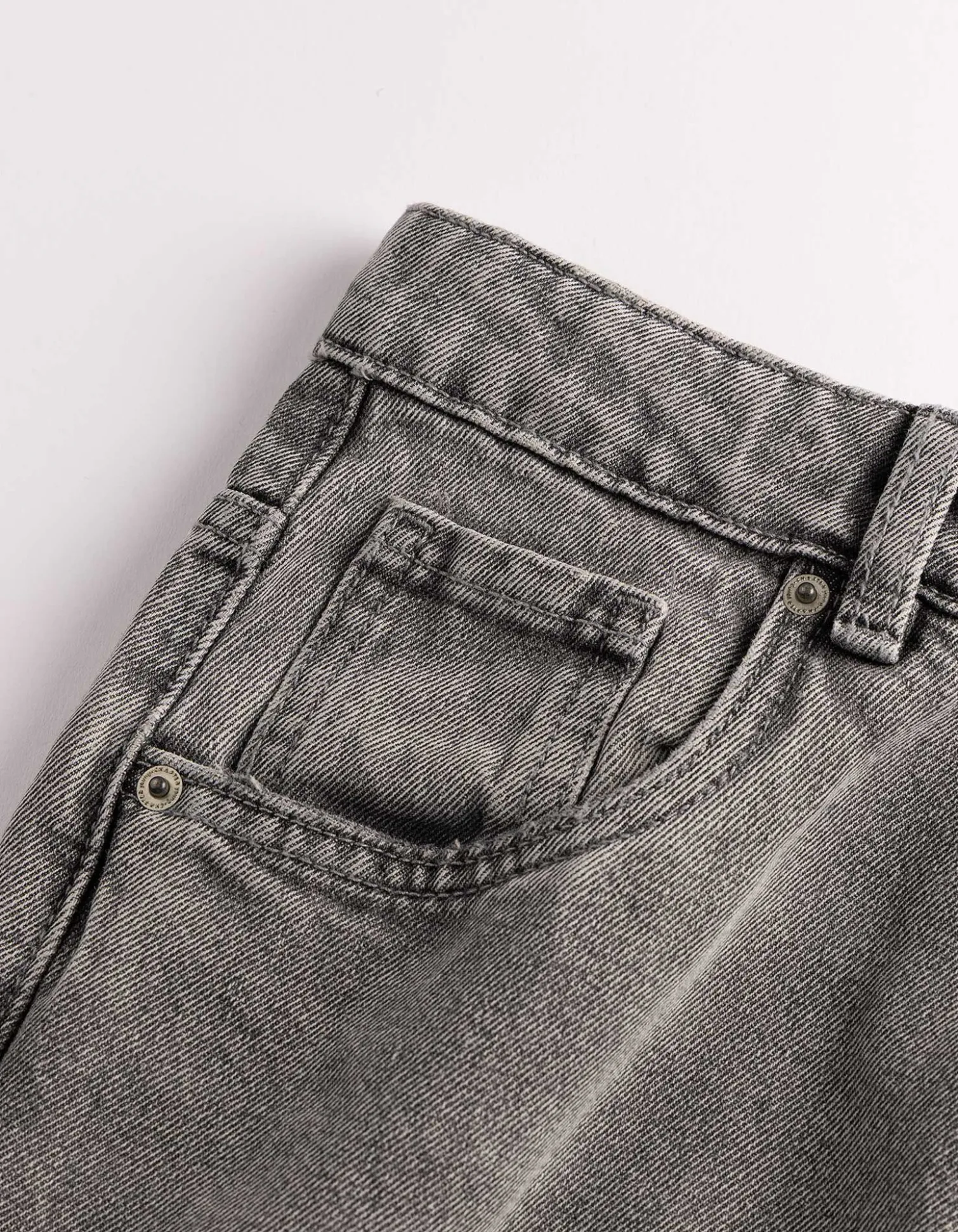 Cargohose - Loose Fit - grau
