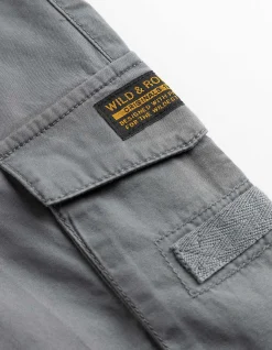 Cargohose - Twill - dunkelblau