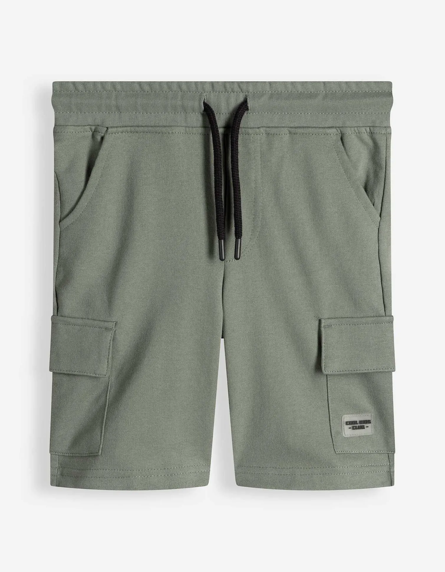 Cargoshorts - Aufgesetze Taschen - dunkelgrün