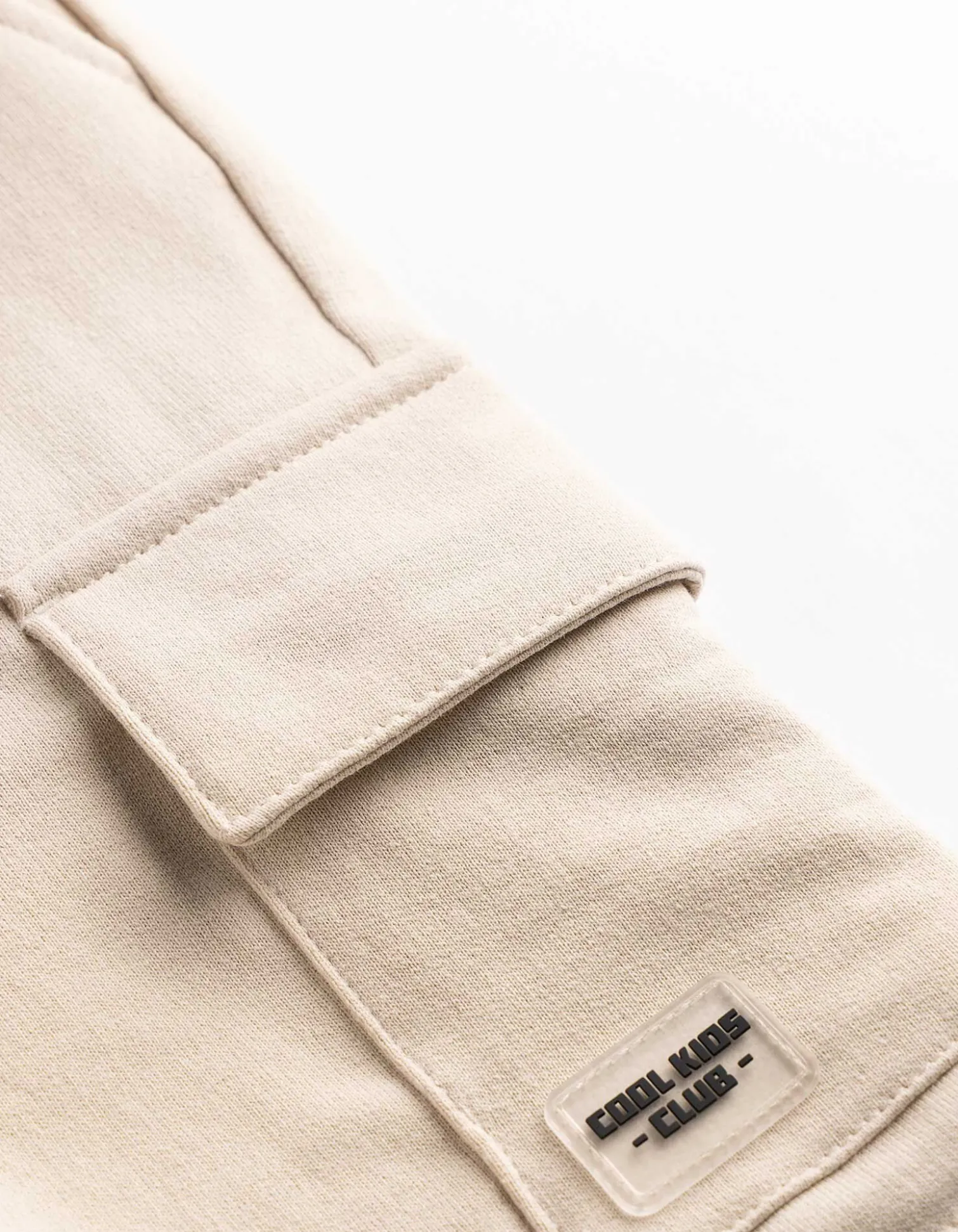 Cargoshorts - Aufgesetze Taschen - beige