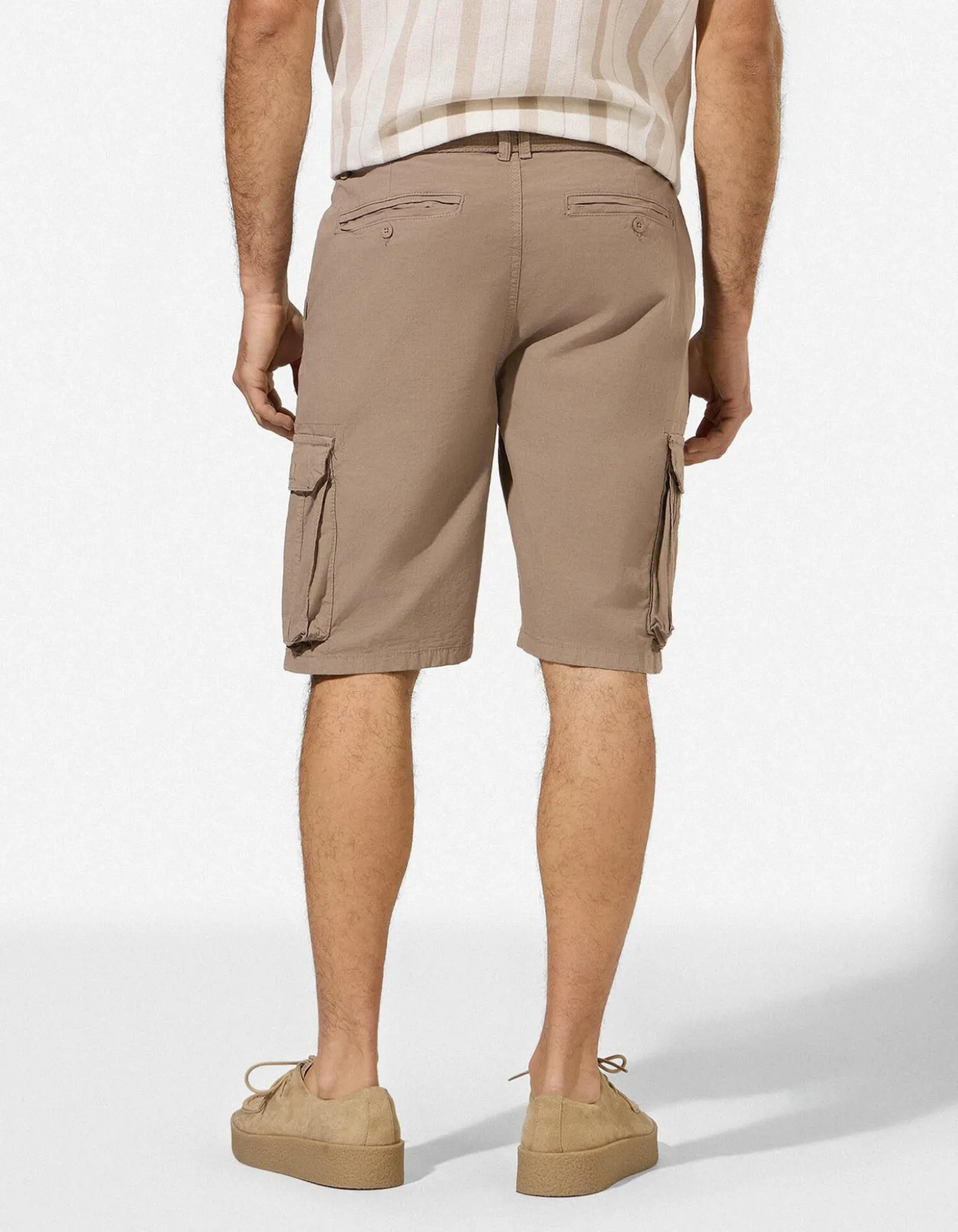 Cargoshorts - Ripstop - beige