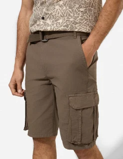 Cargoshorts - Ripstop - dunkelgrün