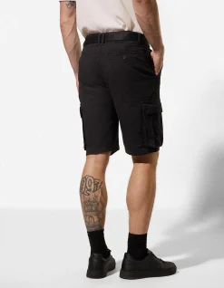 Cargoshorts - Ripstop - schwarz