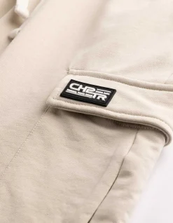 Cargoshorts - Sweat - beige