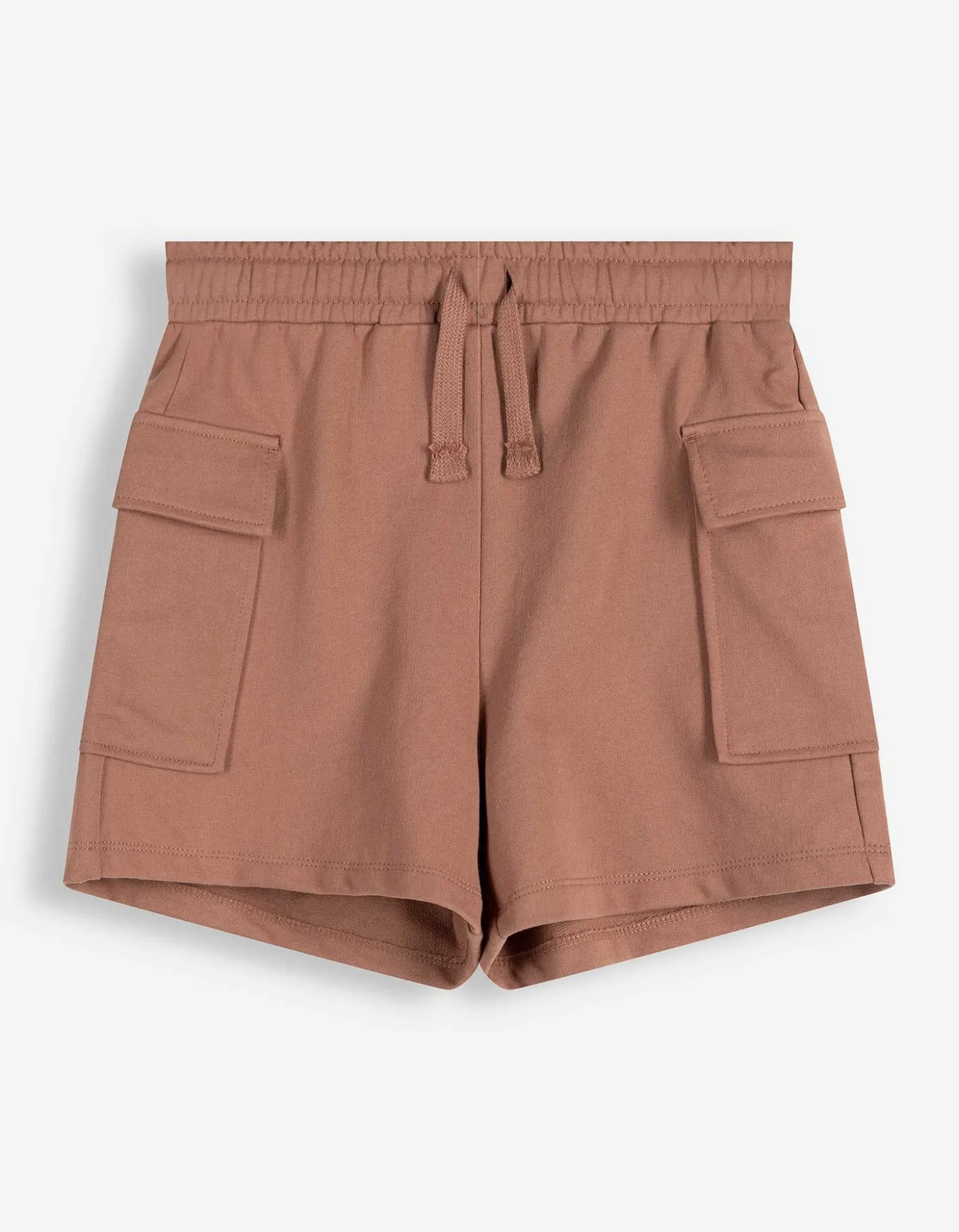 Cargoshorts - Sweat - hellbraun