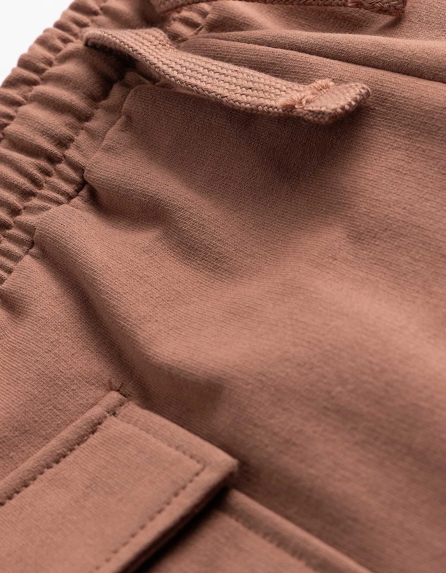 Cargoshorts - Sweat - hellbraun