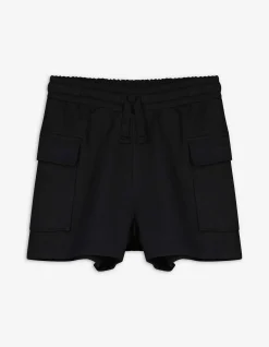Cargoshorts - Sweat - schwarz