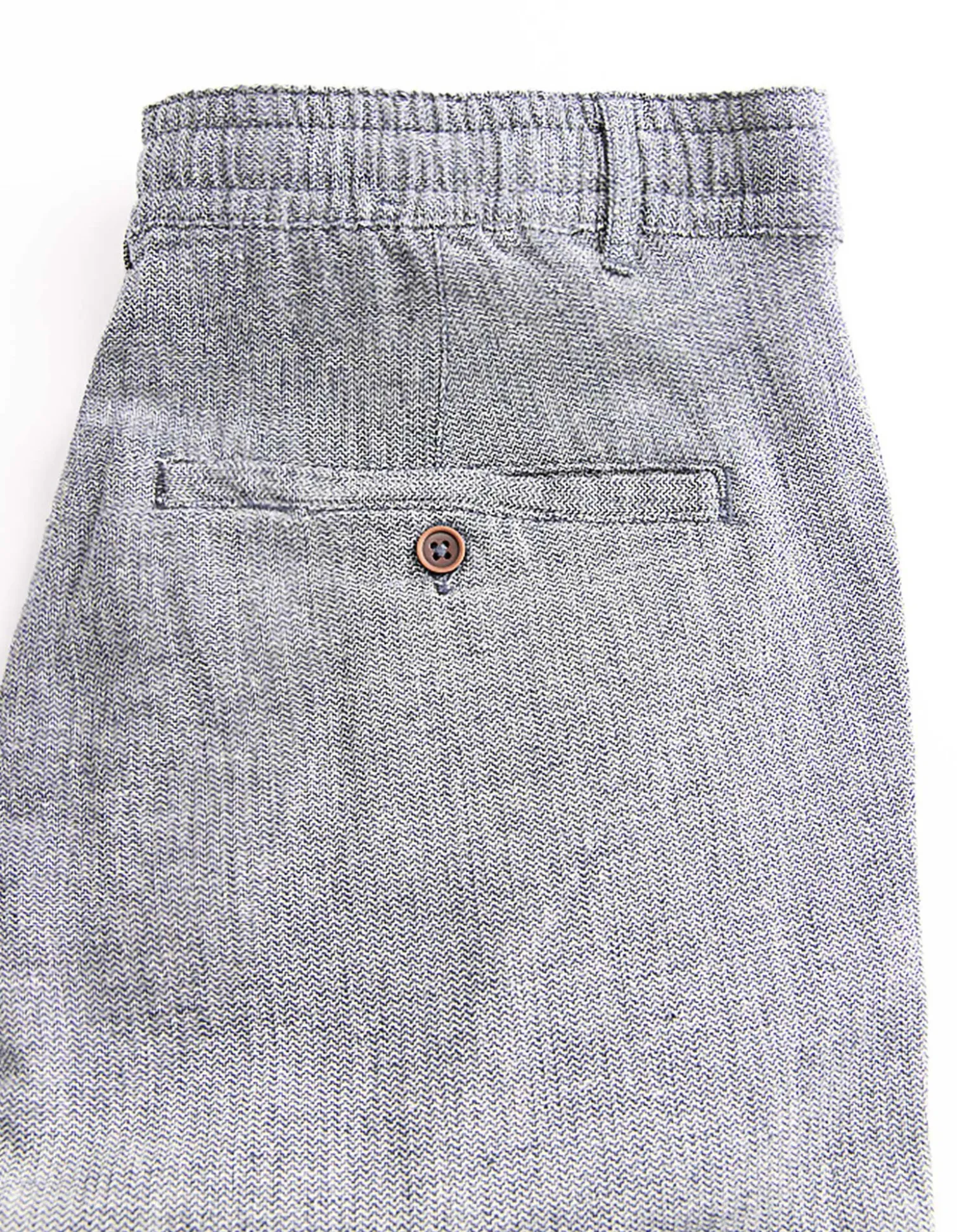 Chinoshorts - Meliert - dunkelblau