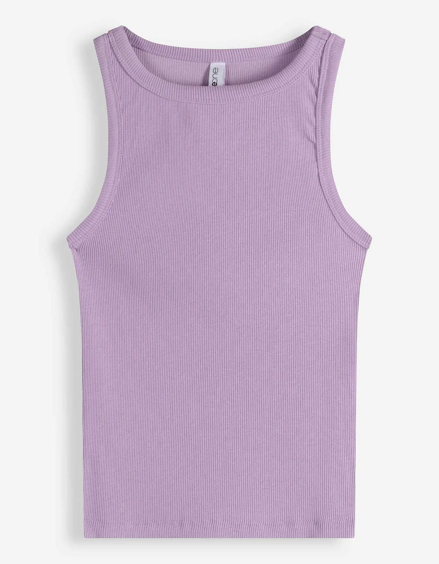 Cropped Top - Gerippt - Pink