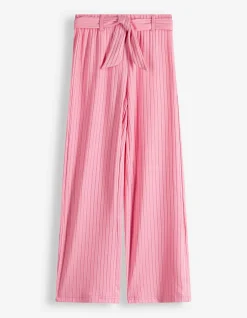 Culotte - Bindegürtel - pink