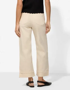 Culotte - High Waist - weiß