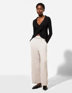 Culotte - Webstoff - beige
