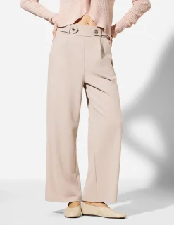Culotte - Webstoff - beige