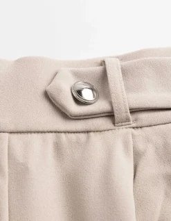 Culotte - Webstoff - beige