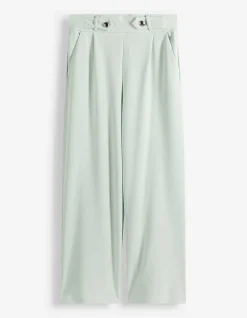 Culotte - Webstoff - grün