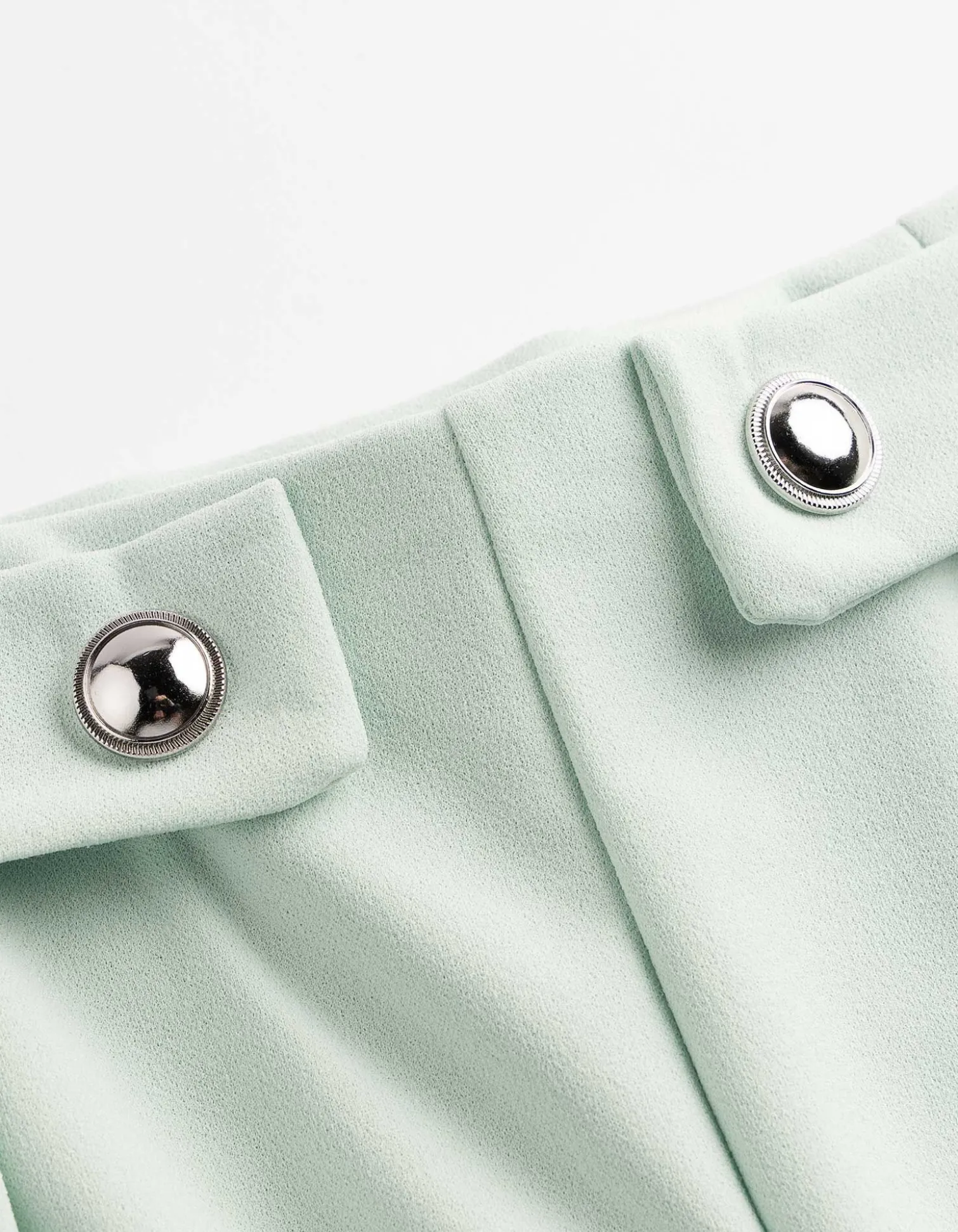 Culotte - Webstoff - türkis