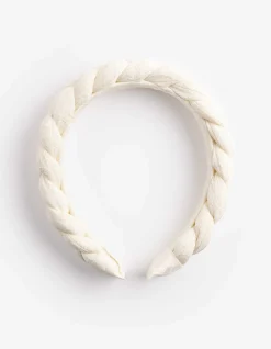 Haarschmuck - einfarbig - weiß