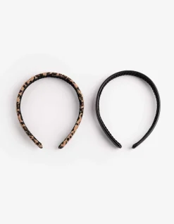 Haarschmuck - 2er-Pack - schwarz