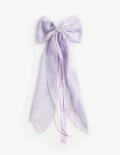 Haarschmuck - Schleifenapplikation - Pink