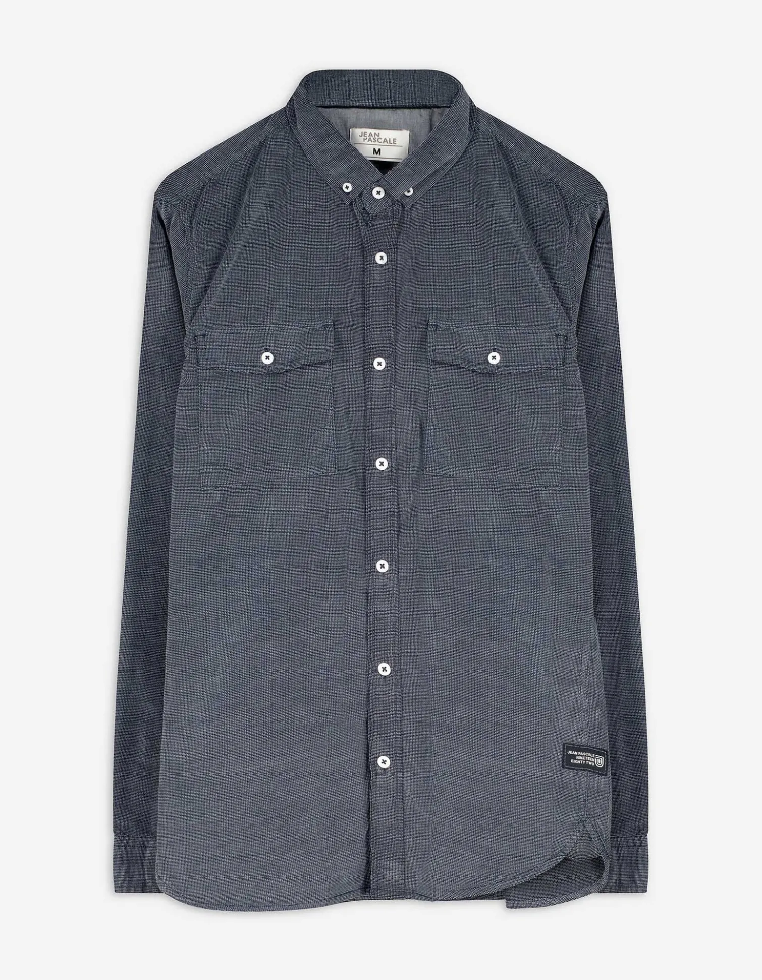 Hemd - Cord - dunkelblau