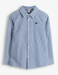 Hemd - Lange Ärmel - blau