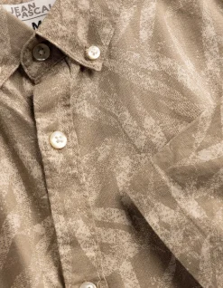 Hemd - Leinen-Mix - beige