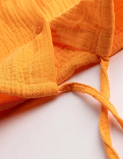 Hemd - Musselin - orange