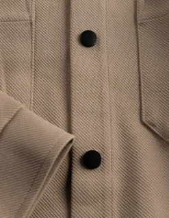 Hemd - Oversized Fit - beige