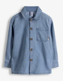 Hemd - Tencel - hellblau